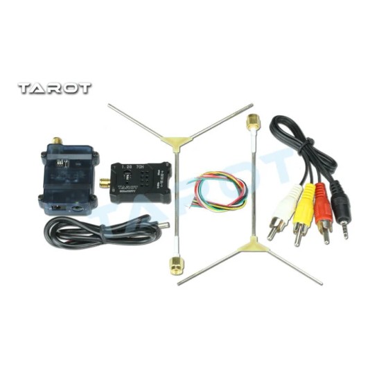 Hot Sales Tarot TL300N5 1.2G 600MW 8CH Wireless Video Transmitter Receiver AV TX RX With 1.2G Antenna for RC FPV Quadcopter
